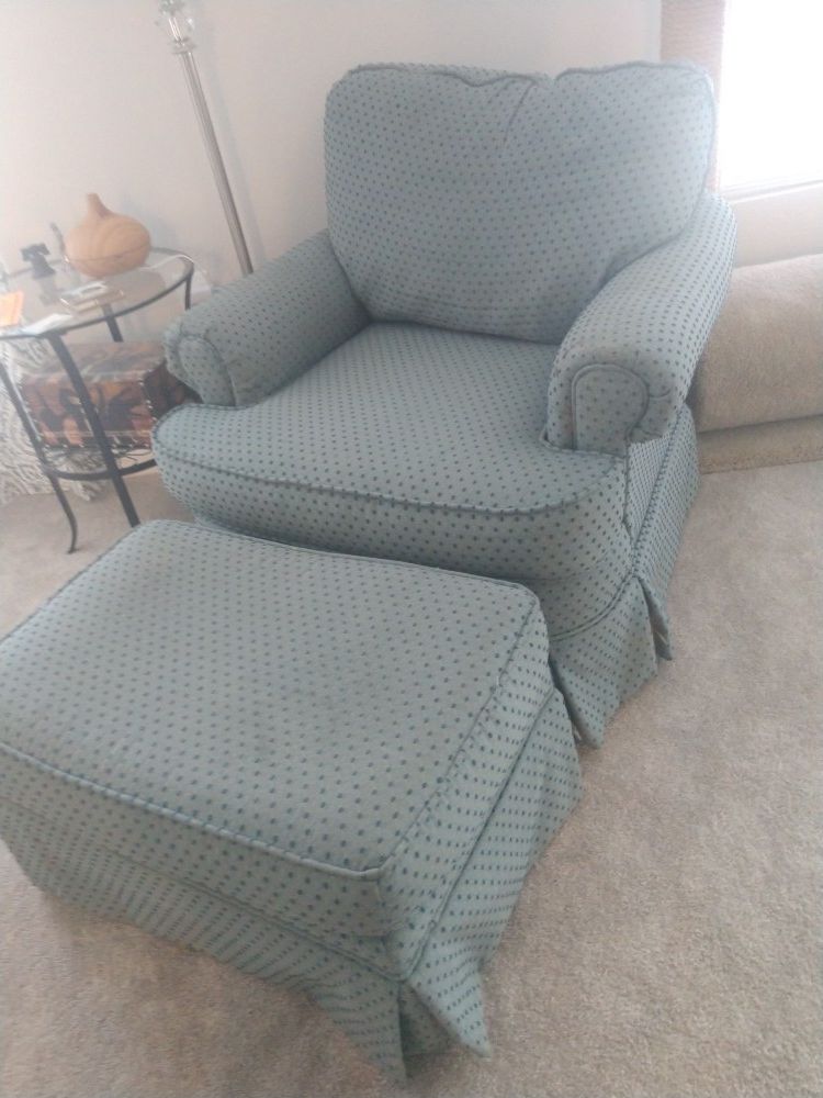 Chair and ottoman