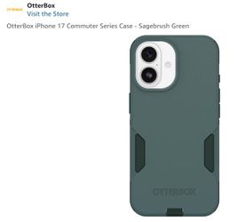 OtterBox iPhone 17 Commuter Series Case - Sagebrush Green
