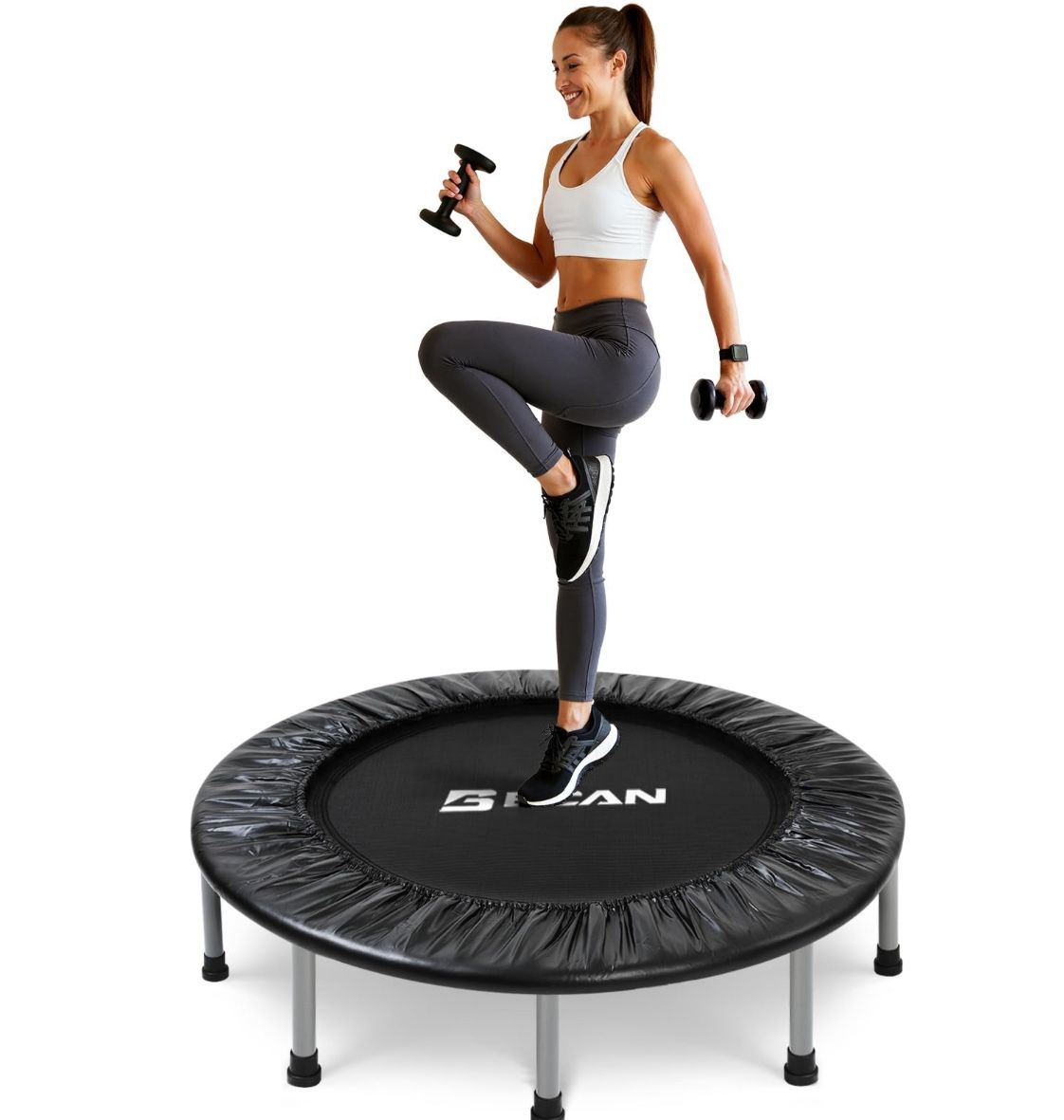 36 Mini Trampoline Rebounder Trampolines For Adults Max Load