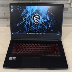 MSI Gaming Laptop (i5-10500 10th gen, GTX 1650, 8GB RAM) ‼️ Great condition