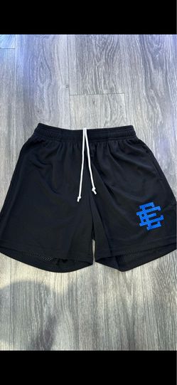 Eric Emanuel EE Basic ‘Black/Royal Blue’ Shorts Size Small-Brand New