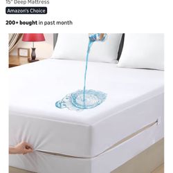 Queen Waterproof Zippered Mattress Encasement