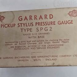 Vintage Garrard Pickup Stylus 