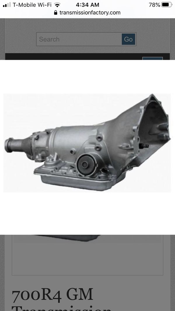 What Does A 700r4 Transmission Fit