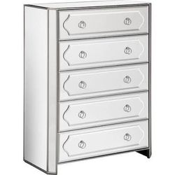 Mirrored Dresser And Two Nightstands 