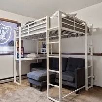 Full Size loft style Bed