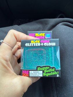 BLUE GLITTER NEE DOH ICE CUBE
