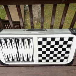 Vintage Coleman Exponent Portable Camping Kitchen with Game Table Top
