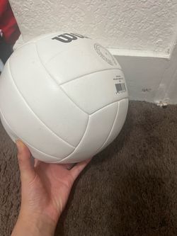 Wilson White Volleyball