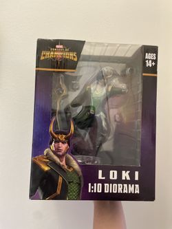 Loki 1-10 Diorama Contest Of Champions Action Figure Collectible 