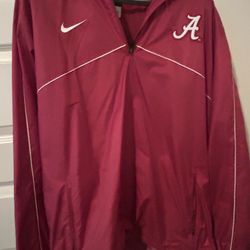 Nike Alabama crimson tide half zip pullover