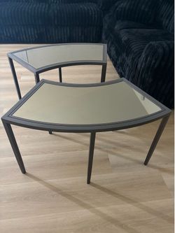 glass coffee table