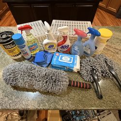 Cleaning Supplies Bundle + Cabinet Organizers – 409, Windex, Febreze