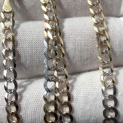 14k Gold Chain 3 Tone