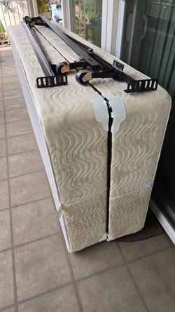 King size Metal Bed Frame and Box Spring
