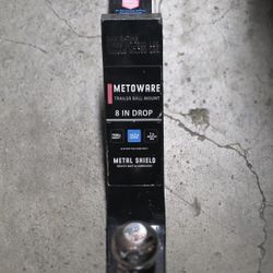 METOWARE 8" Drop Trailer Hitch Ball Mount 7500 lbs