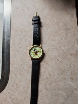 Glow in the dark mickey mouse watch