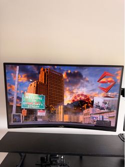 Acer 24 inch curved monitor