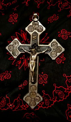 World War ll Nazi German wall hanging crucifix