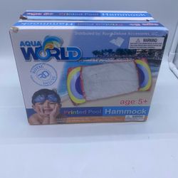 Aqua World Printed Pool Hammock 2 Pack