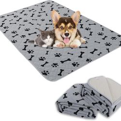 Dog Crate Pee Pads - Washable Dog Rugs Non-Slip Puppy Pads for Small Dogs