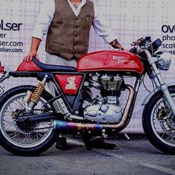 Café Racer Custom Exhaust