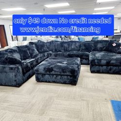 Oversized Livingroom Sectional Couches Sofa Furniture 🛋 Only $49 Down