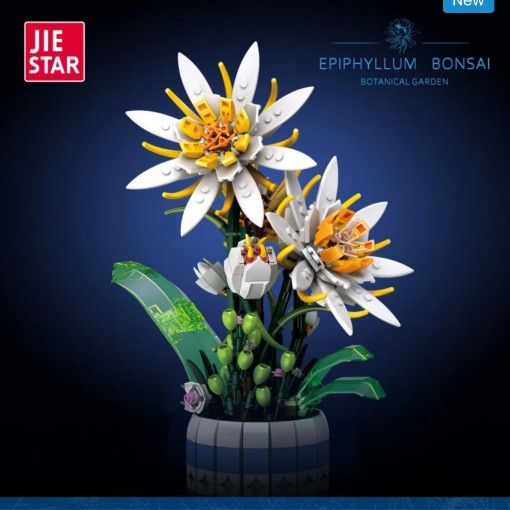 Epiphyllum Bonsai Flower Building Blocks | JIESTAR 9033