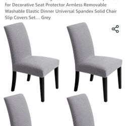 Gray Chair Covers