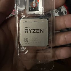 AMD Ryzen 5 5500 with a new AMD CPU Fan