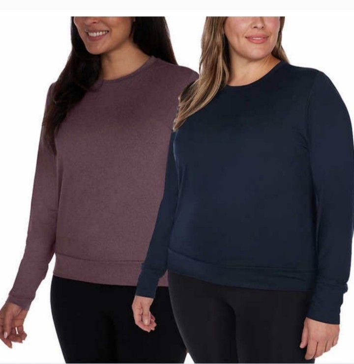 Lukka Lux Ladies Long Sleeve Active Tees 2 Pack for Sale in Glendale Heights IL OfferUp