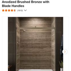 6 Month Old Kohler Sliding Glass Doors For A Bathtub