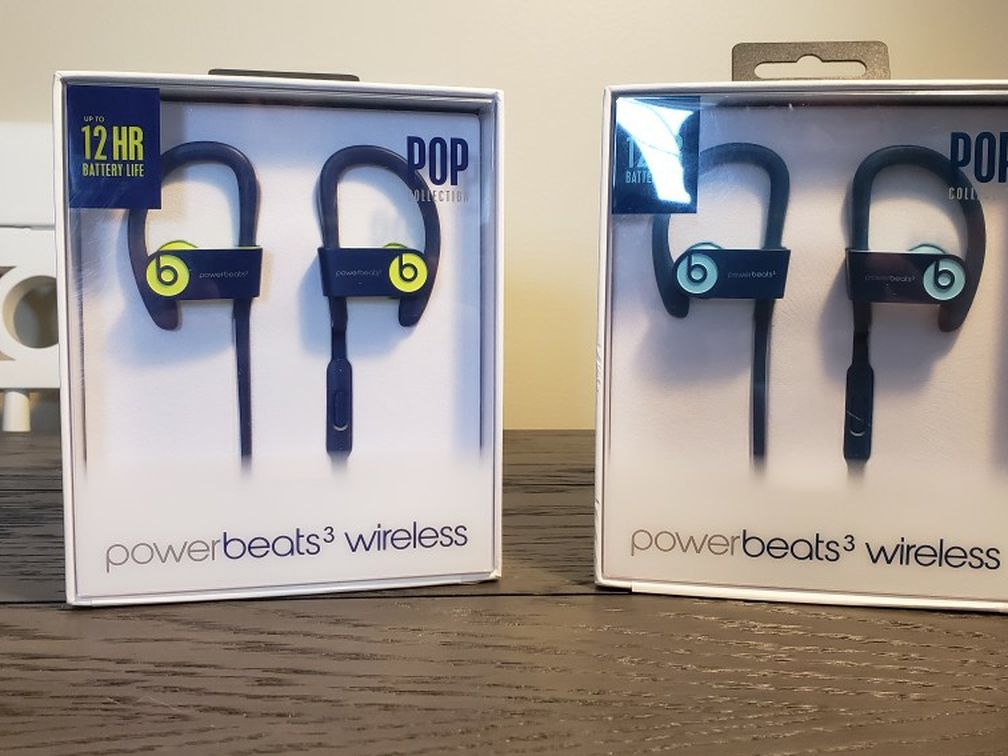 Power Beats 3 Wireless Headphones Brand New!!