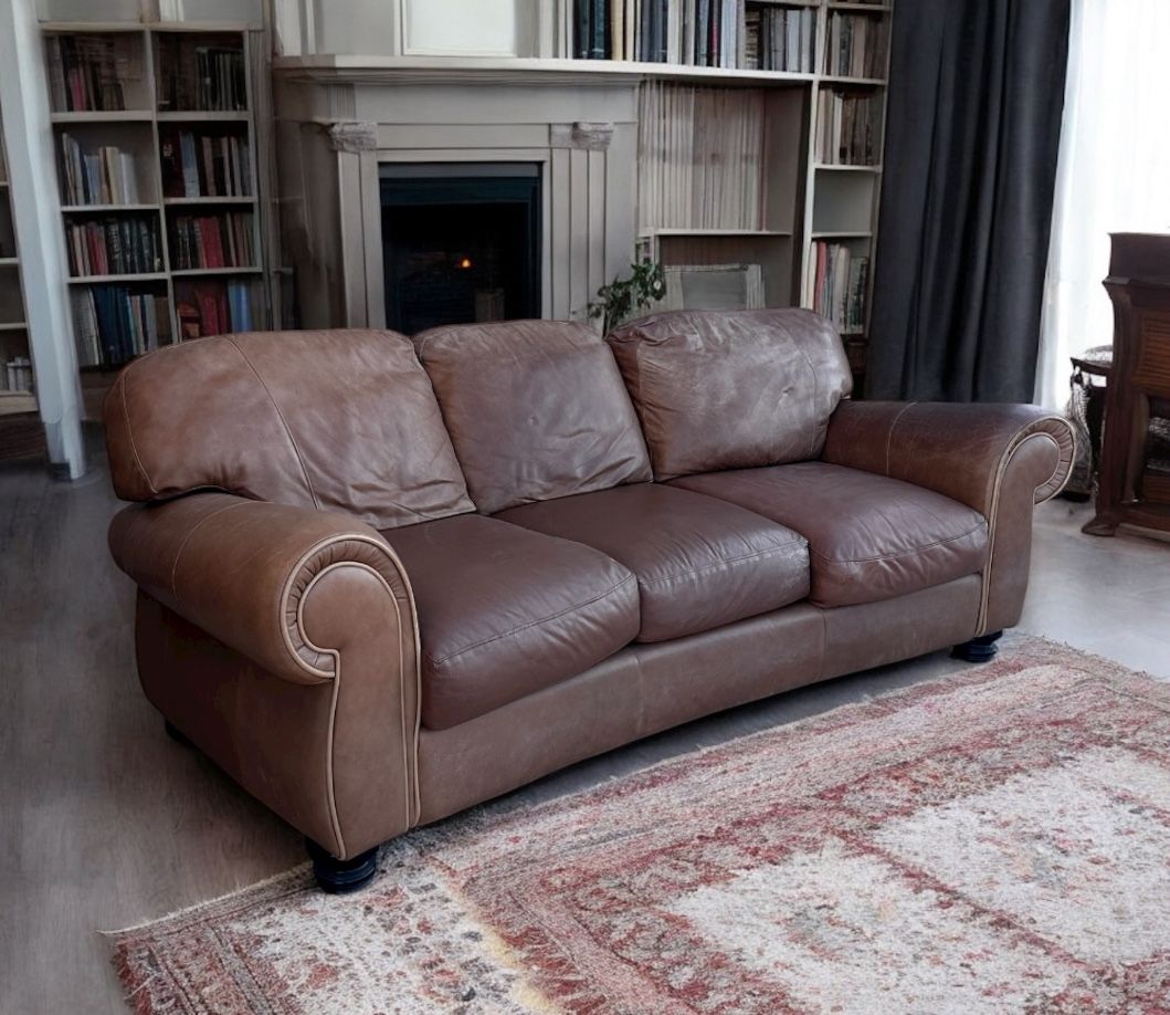 Pickup Only Genuine Arizona Leather Couch