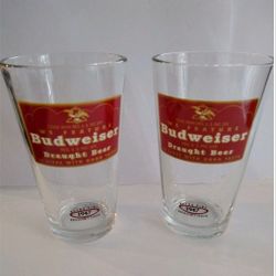 Budweiser Glasses