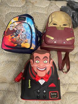 Loungefly Marvel & Goosebumps Mini Backpacks