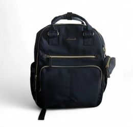 Lovevook Navy Nylon Diapers Bag
