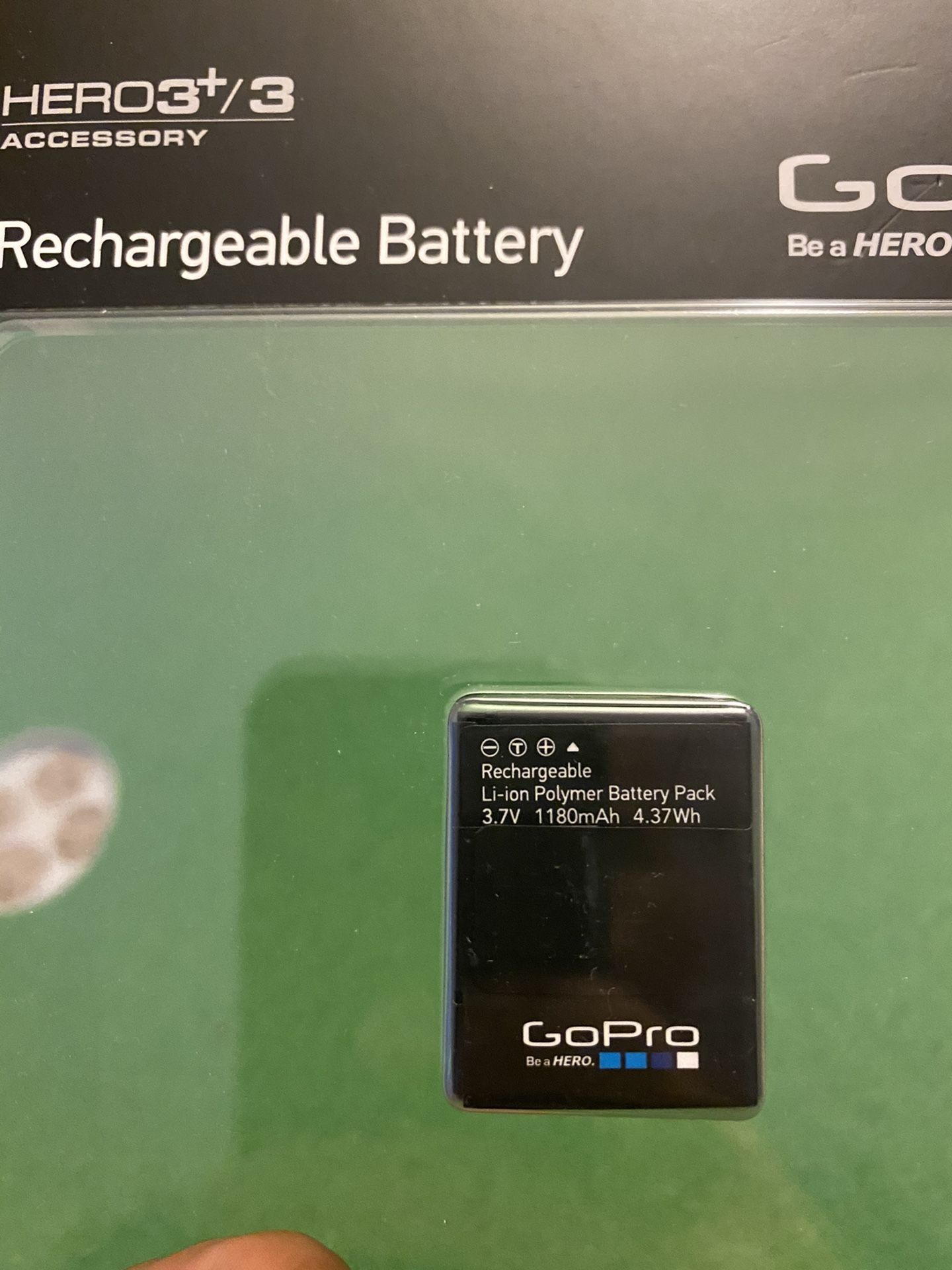 GoPro Hero 3/3+ rechargeable battery