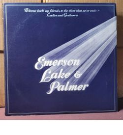 Emerson Lake & Palmer Welcome Back My Friends Vinyl 3-LP  Set