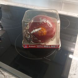 Marcus Allen Autograph Mini Helmet 