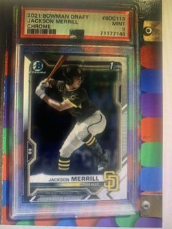 2021 Jackson Merrill Graded  PSA 9
