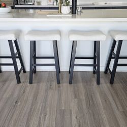Set Of 4 Barstools - Refurbished, Excellent Condition