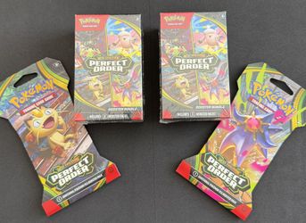 Perfect Order Pokemon Booster Bundles And Packs 