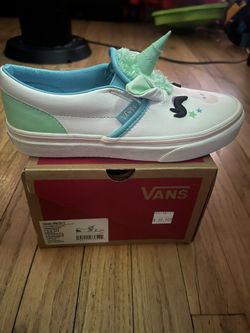 vans unicorn slip on