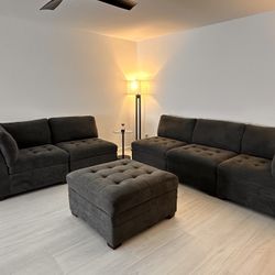 Sofa Modular Sectional 6- Piece