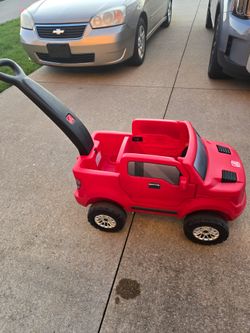 Step 2 Push buggy red truck