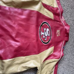 49ers Vintage Leather Jacket
