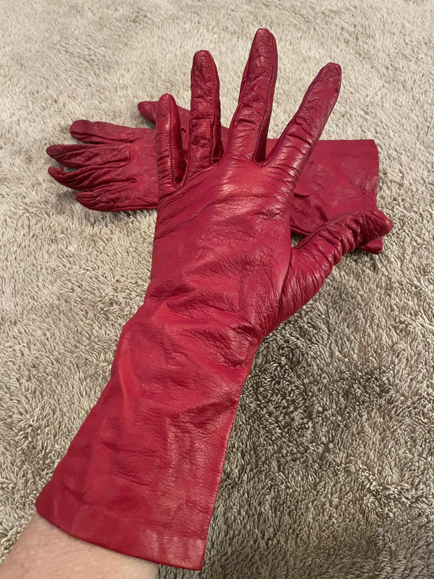 Leather Gloves Small 