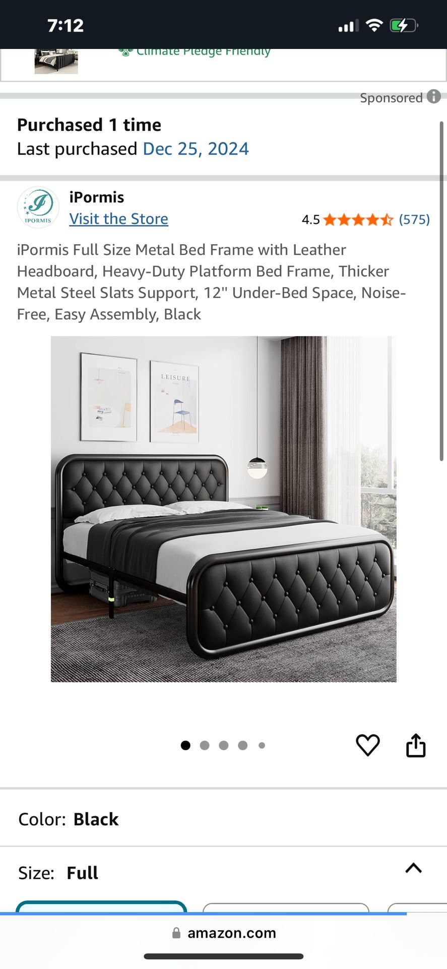 Full Size Bed Frame