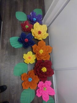 Flores de papel